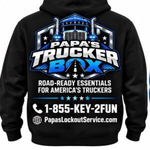 Papa’s Trucker Box Classic Hoodie