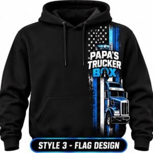 Papa’s Trucker Box American Pride Hoodie